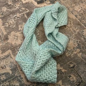 Light blue infinity scarf